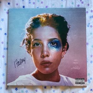 Autographed/signed Halsey Manic Vinyl